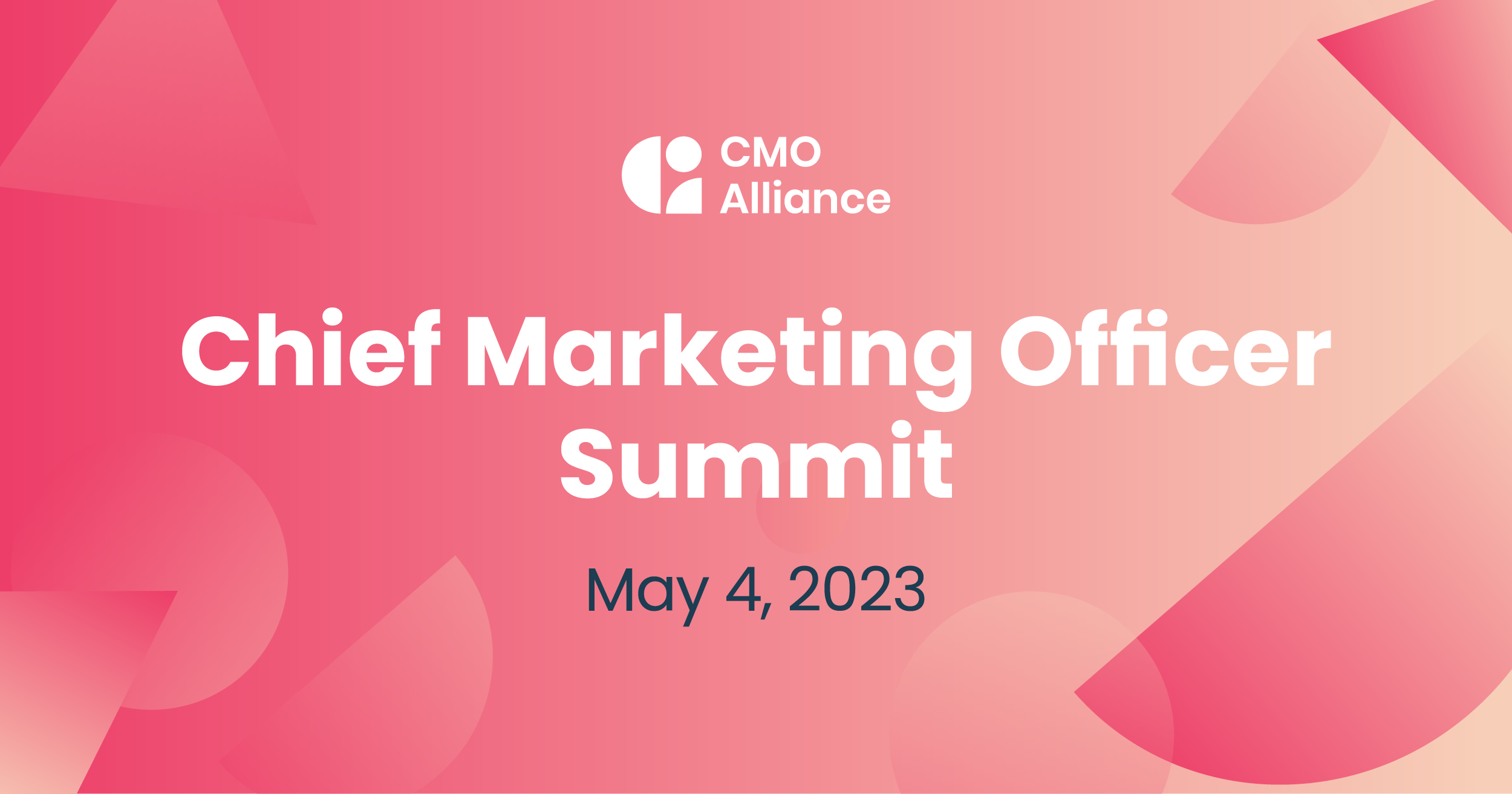 Chief Marketing Officer Summit Virtual