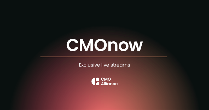 CMOnow - exclusive marketing live streams
