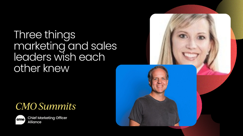 Three things marketing and sales leaders wish each other knew [VIDEO]